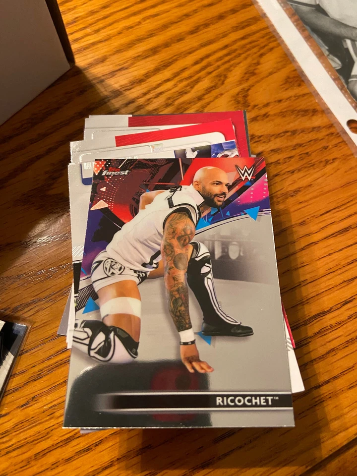 2021 Topps WWE Finest Base Ricochet #33 - Image 1 of 1