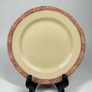 Vintage Sterling China JL Pasmantier & Sons Art Deco Yellow Ware 8” Lunch Plate - Picture 1 of 7