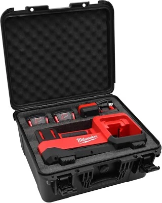 Air Compressor Hard Storage Case for Milwaukee M18 Inflator 2848-20 - Waterproof - Image 1 of 4