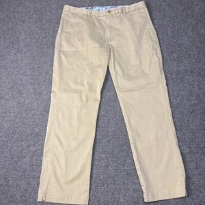 Tommy Bahama Pants Mens 38x32 Khaki Beige Straight Leg Beach Trousers Lyocell - Picture 1 of 13