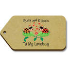 'Bugs And Kisses' Gift / Luggage Tags (Pack Of 10) (Tg044865)