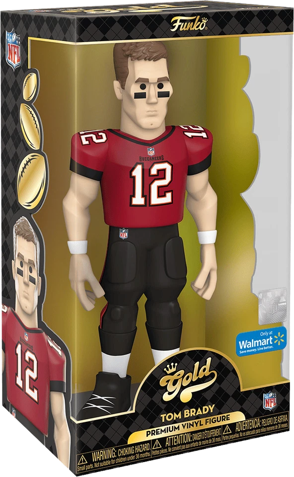 Funko Vinyl Gold 12 in: Tom Brady - Walmart (Exclusive)