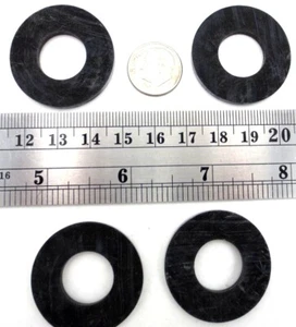 Rubber Washer Spacer 1 5/8" ID 1 5/16" OD 3/32" Thick - Durable! Resist Ozone UV - Picture 1 of 12