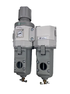 CKD Air Preparation FR W4000-15-W-M Oil Mist Filter M4000-15-W-M COMBO 1/2" - Image 1 of 4