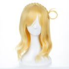 Anime LoveLive Sunshine Mari Ohara Cosplay Costume Yellow Hair Prop Wigs+Cap