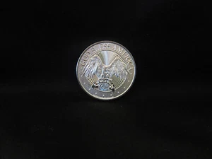 GOD BLESS AMERICA 1 oz Silver LIMITED USA Made Capsuled BU Round HR Type II Coin - Picture 1 of 2