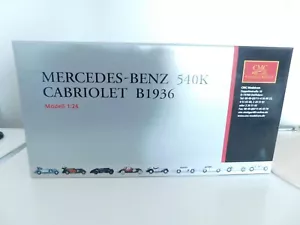 CMC M-003B * MERCEDES BENZ 540K GESCHLOSSEN * 1:24 * OVP - Bild 1 von 7
