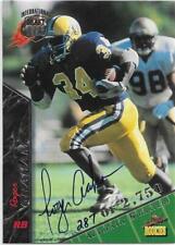 ROGER GRAHAM CERTIFIED Signed Auto 1995 card New Haven Chargers Football