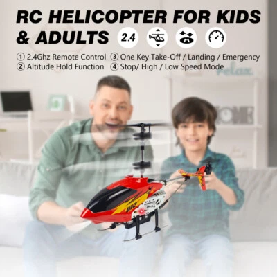 2.4Ghz Mini RC Helicopter Cheerwing U12 Remote Control Helicopter w/ 2 Batteries - Image 1 of 4