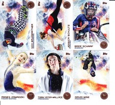 2014 Topps US USA Olympic Paralympic Team BRONZE PARALLEL Pick List $3 Flat SH