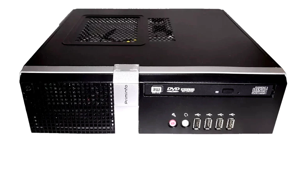 MINI ITX CORE i7 KOMPLETT PC 16GB RAM 500GB SSD HDMI DVI USB3 WLAN W10 - Bild 1 von 2