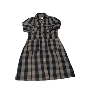 Converse Women Multicolor 3/4 Sleeve Dress Size Medium - Picture 1 of 6