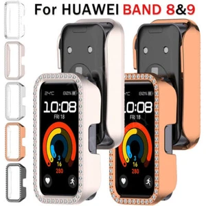For Huawei Band 9/8 Hard PC Hollow Cover Protector Bumper Protective Frame Case - Zdjęcie 1 z 51