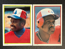 AL OLIVER / 1983 & 1984 Topps Glossy All Star Send-In / Montreal Expos