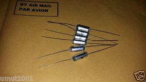 8x NOS 10NF 10000pF 25V axial STYROFLEX POLYSTRENE CAPS FOR AUDIO!NON MAGNETIC - Picture 1 of 1