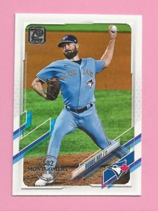 2021 Topps 582 Montgomery Club Foil Stamp #212 Robbie Ray Toronto Blue Jays - Picture 1 of 1