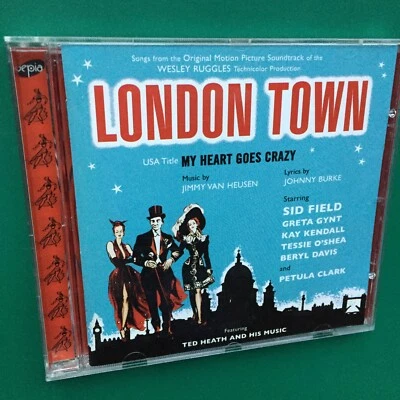 LONDON TOWN Film Soundtrack CD Sid Field Petula Clark (Burke, Van Heusen) Sepia — 第 1/4 张图片