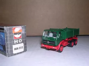 Herpa #806512 Mercedes 2628 Cab 10 Rad Muldenkipper LKW ""grün"" H.O.Maßstab 1/87 - Bild 1 von 1