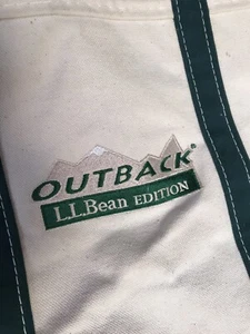 RARE Vintage 90’s LL Bean Boat and Tote Canvas Bag Subaru Outback Edition USA - Picture 1 of 10