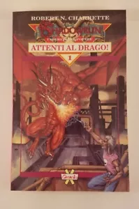 Shadowrun Roman Attenti al Dragon 1 auf Italienisch 1992 NEU Vorsicht vor dem Drachen SC - Bild 1 von 2