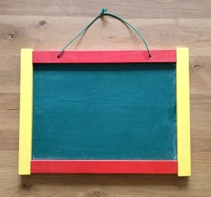 Kreidetafel - Tafel für Kreide - Kinder - zum Hängen - ca 42 x 30 cm - Maltafel - Bild 1 von 2