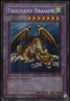 Yu-Gi-Oh! - Metal Raiders Thousand Dragon 2002 MRD-143 Unlimited - Image 1 of 2
