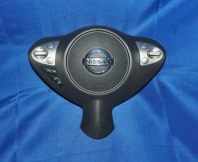 Conjunto de bolsa de aire para volante izquierdo Nissan Máxima 2009-2014 negro OEM Foto 1 de 4