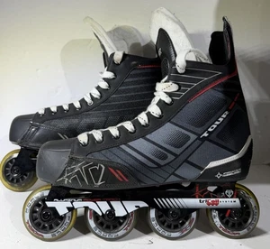 TOUR NANO CODE FB-225 Adult Size 11 Black INLINE Hockey Rollerblade Skates - Picture 1 of 10