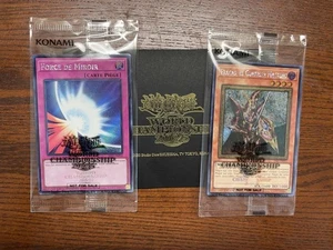 Yugioh Breaker the Magical Warrior & Mirror Force French WCS 2025 Promo Card New - Picture 1 of 1