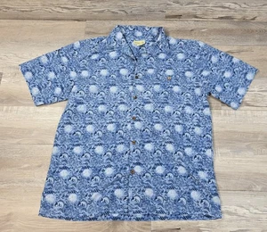 Trader Bay Men's Short Sleeve Button Down Tropical Hawaiian Camp Shirt Size XL - Picture 1 of 9