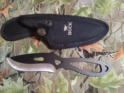 Cuchillos Buck 143 Paklite 2011 Skinner negro nuevos sin caja Foto 1 de 4