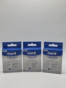 ORAL-B THREADER FLOSS 30ct ( 3 pack )  - Picture 1 of 2