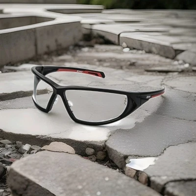 Riley Clear Glasses Blitz Sports Style Safety Eyewear