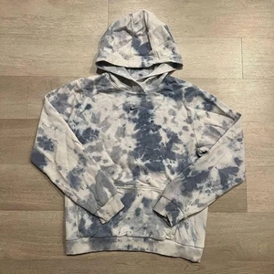 Nike Kids XL Hoodie Acid Camo Swoosh Pullover Youth Fleece Streetwear - Picture 1 of 7