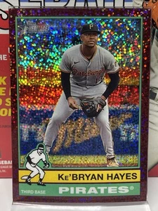 2025 TOPPS HERITAGE - Ke'Bryan Hayes #360 - Borgogna cromo brillante - Foto 1 di 2