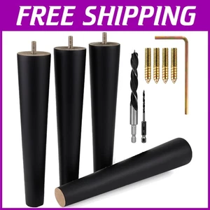 Holzbeine für Möbel - komplettes Einbauset - Bild 1 von 8