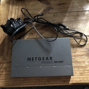 Netgear GS108T v2, 8 port, 1000Mbps, 1 PoE Ethernet Smart Switch - Zdjęcie 1 z 10