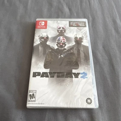 Payday 2 (Nintendo Switch) NOVO EM FOLHA LACRADO DE FÁBRICA  - Imagem 1 de 4