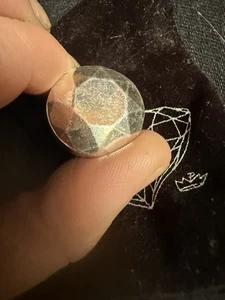 Monarch Precious Metals ~1 oz .999 Silver Bar ~ Diamond ~ with Gift Bag - Picture 1 of 5