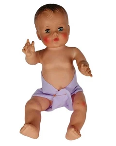 Vintage Constance Bannister Sonne Gummi Quietschen Baby Puppe 17 Zoll - Bild 1 von 23