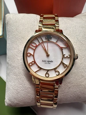 Kate Spade Gramercy Gold/Stainless Steel Bracelet Watch (1YRU0780) New Battery - Image 1 of 4