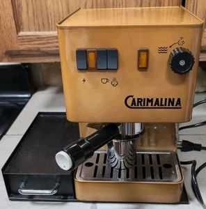 Carimalina Italian Espresso Coffee Machine Powers UP/Heats UP- Operation Unknown - Picture 1 of 5
