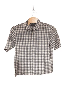 Lyle & Scott kurzärmliges kariertes Hemd Leinenmischung Extra Large (XL) - Bild 1 von 6