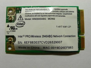 Laptop Intel WM3945ABG 802.11g Mini PCI-E Wireless Card - Bild 1 von 1