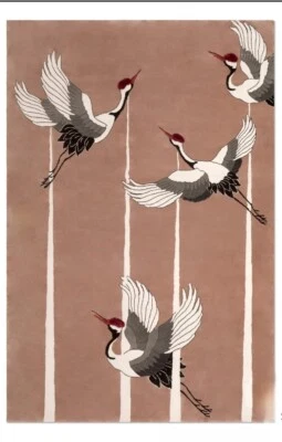 New Heron Rug By Elegance and Grace of This Beautiful Species in Luxurious Look - Image 1 of 4