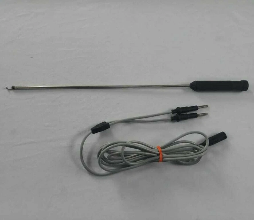 Laparoscopic Bipolar L-Hook Electrodes With Cable Surgical Instruments Set 5mm  - Image 1 of 4