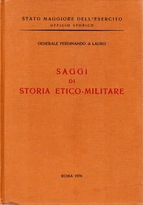 @A27 Saggi di storia etico militare Ferdinando di Lauro 1976 - Picture 1 of 1