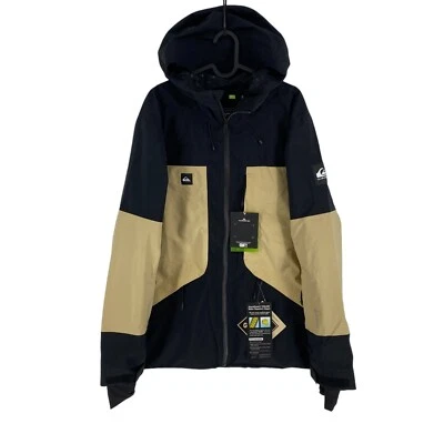 PVP €400 QUIKSILVER Chaqueta de Esquí con Capucha Azul Marino Forever Stretch GORE-TEX Talla S Foto 1 de 4