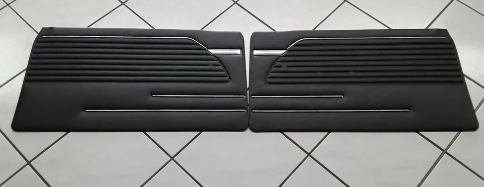 BMW e10 set door panel black right/left up to 73 1600-2 1802 2002ti tii  - Image 1 of 4