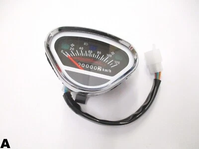 Repro Tacho / Tachometer, Speedometer Honda Dax ST 50 - ST 70 - AB23 / 12 Volt - Bild 1 von 4